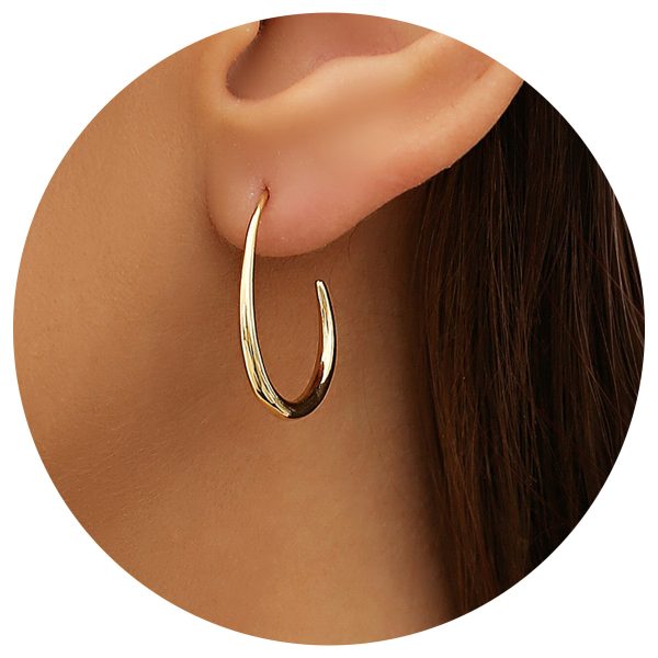 Drops Cutout Silhouette Earrings